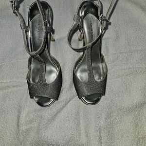 Gianvito Rossi Black Strappy Women's Heels